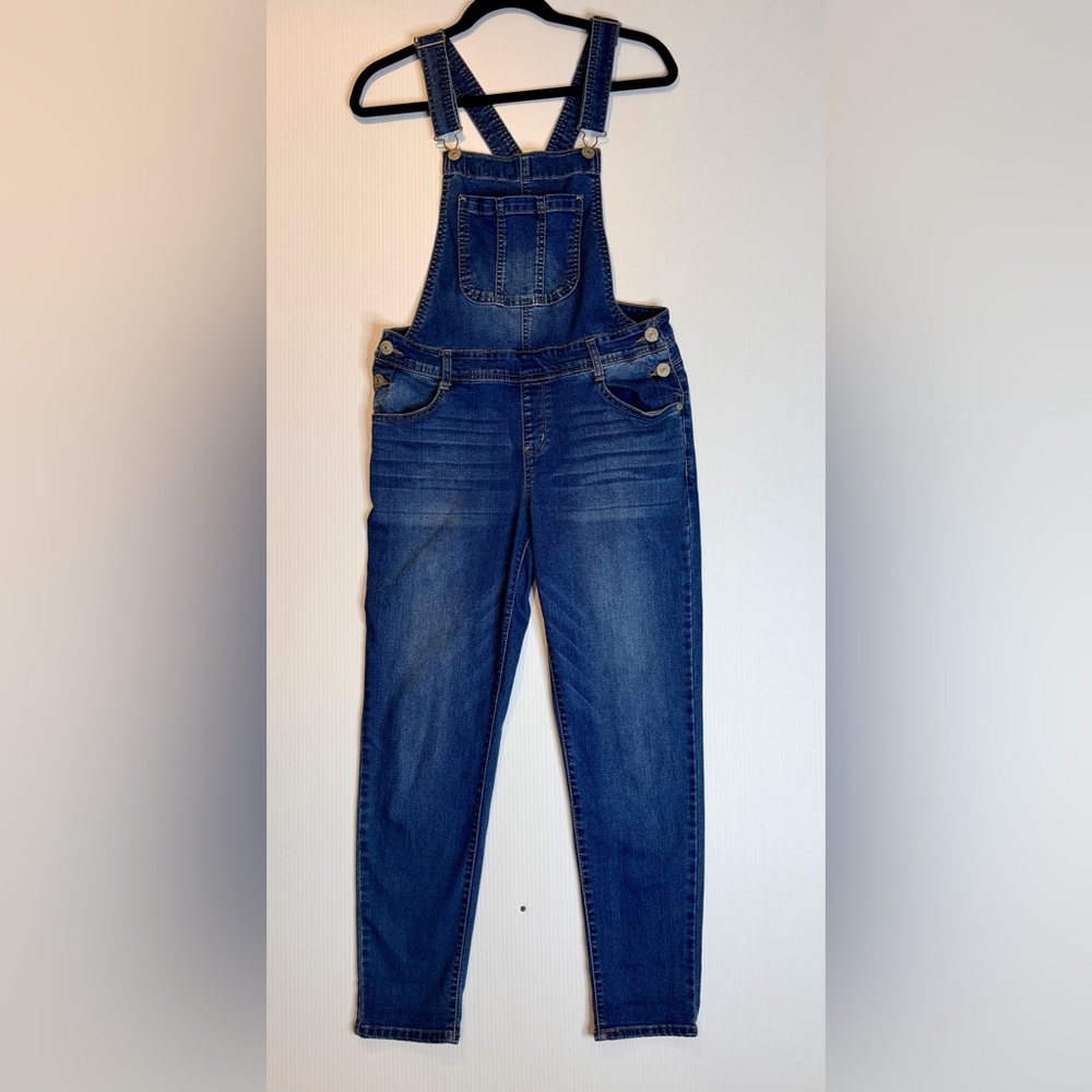 Wallflower Women's Classic Blue Overalls - Size Large